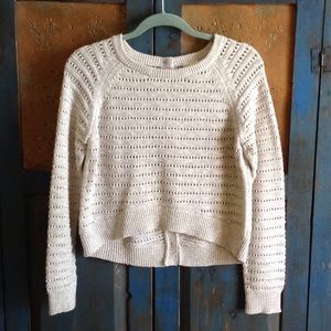Moth Cream Sweater - M